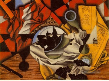 Birnen und Trauben auf einem Tisch 1913 Juan Gris Ölgemälde